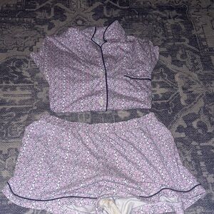 Roller Rabbit Pink Elephant Pajama Set